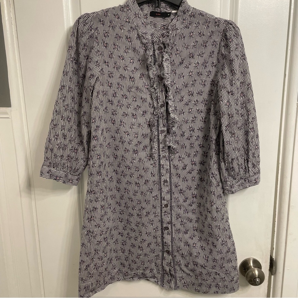 LUX button up woman’s blouse